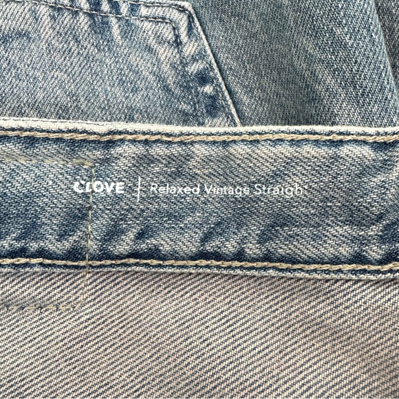 NEW AG Clove Relaxed Vintage Straight Jeans Moonwash Illusion Size 27 - Picture 11 of 12